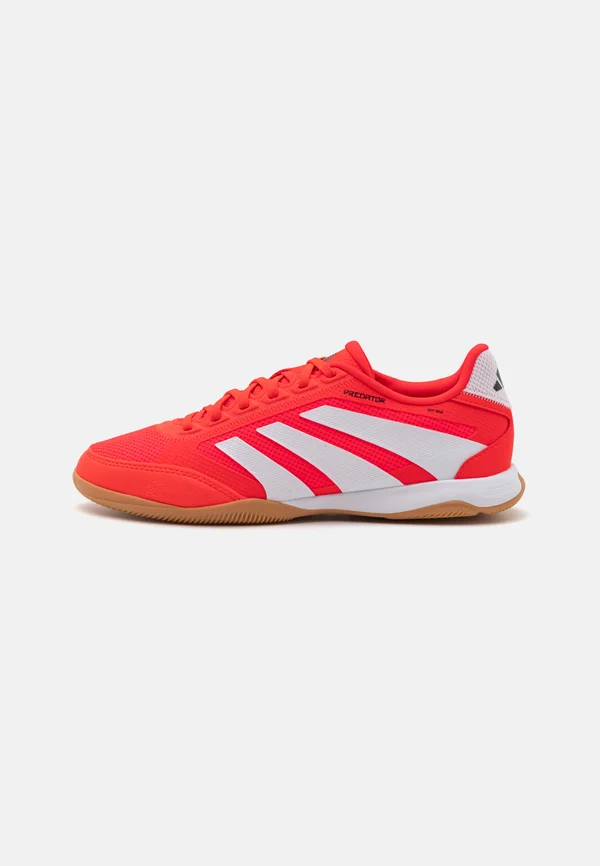PREDATOR LEAGUE INDOOR - Fußballschuh Halle - lucid red/footwear white/core black