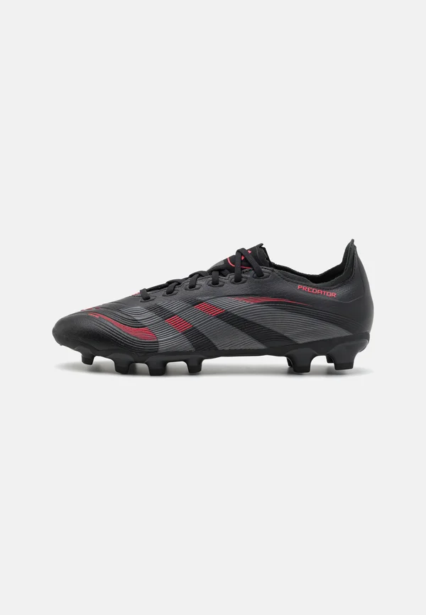 PREDATOR LEAGUE MULTI-GROUND - Fußballschuh Nocken - core black/grey four/lucid red