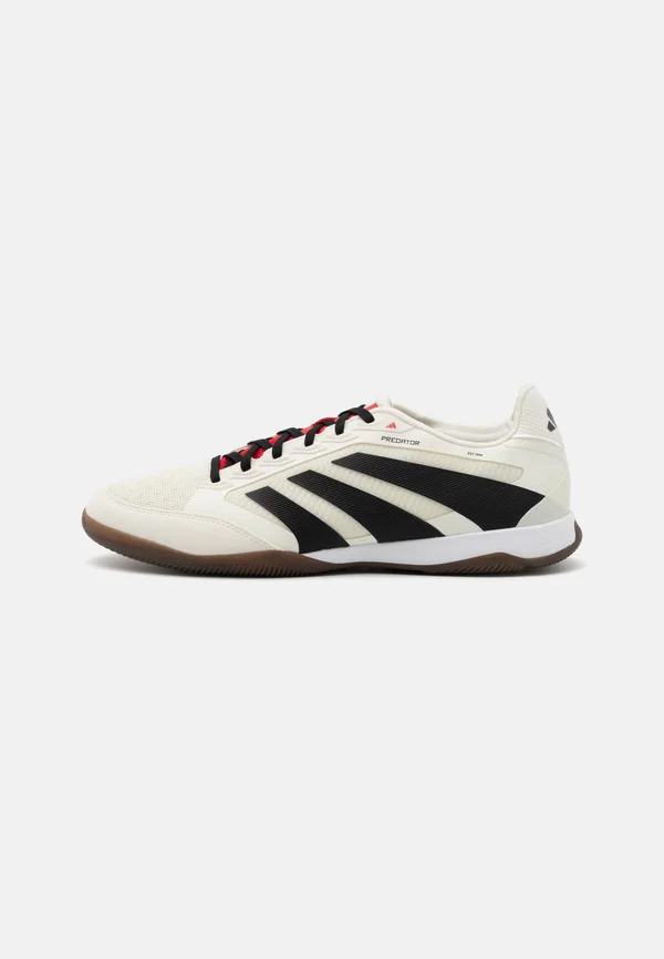 PREDATOR PRO INDOOR - Fußballschuh Halle - off white/core black/pure ruby
