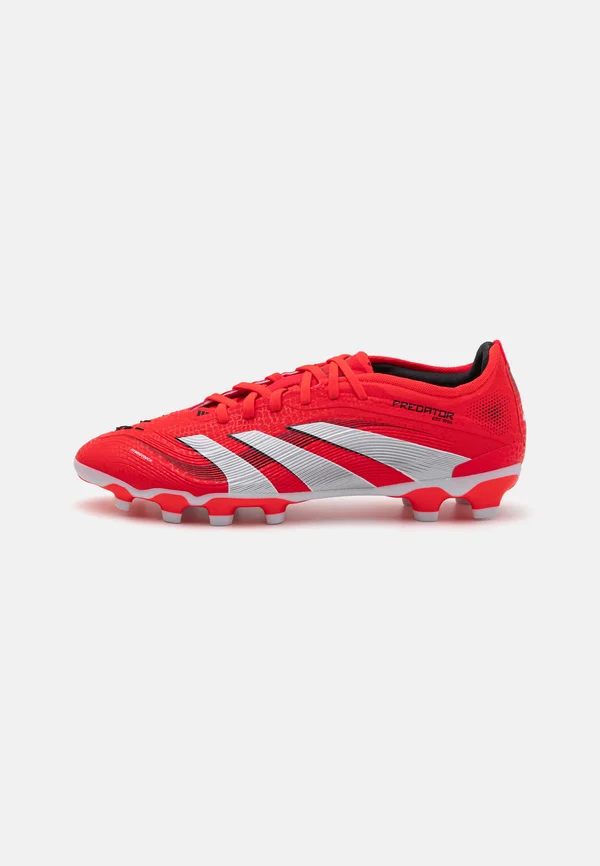 PREDATOR PRO MULTIGROUND - Fußballschuh Nocken - lucid red/footwear white/core black