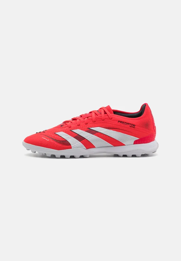PREDATOR PRO TURF - Fußballschuh Multinocken - lucid red/footwear white/core black