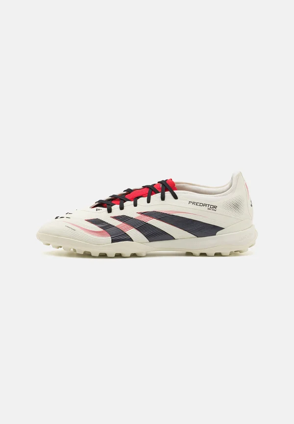 PREDATOR PRO TURF - Fußballschuh Multinocken - off white/core black/pure ruby
