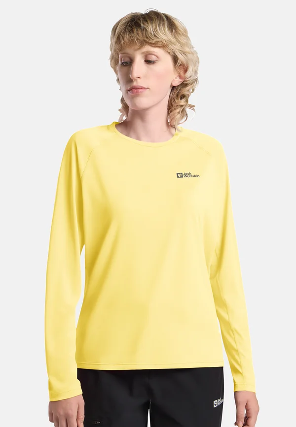 PRELIGHT SWIFT LS W - Langarmshirt - lemon ice