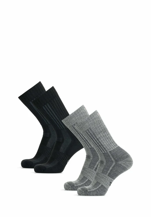 PREMIUM 2 PACK - Sportsocken - black grey light grey
