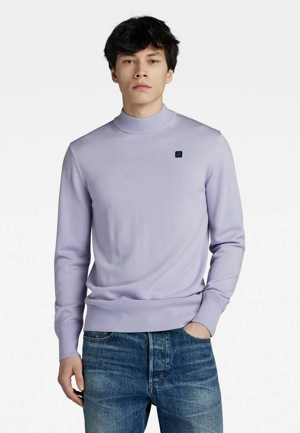 PREMIUM CORE MOCK - Strickpullover - icelandic blue