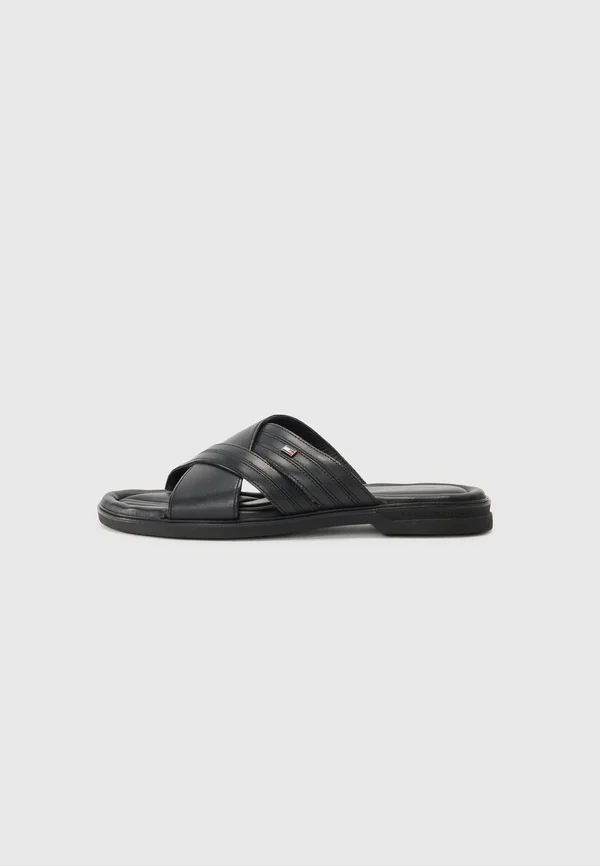 PREMIUM - Pantolette flach - black
