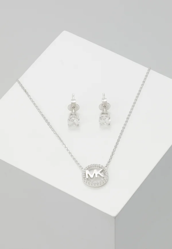 PREMIUM SET - Ohrringe - silver-coloured