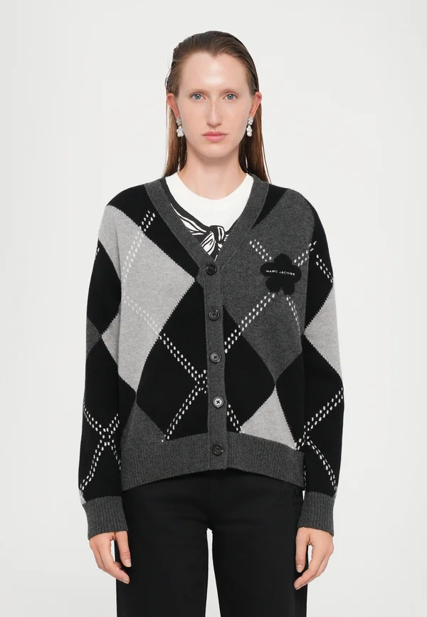 PREPPY DAISY ARGYLE CARDIGAN - Strickjacke - multi coloured