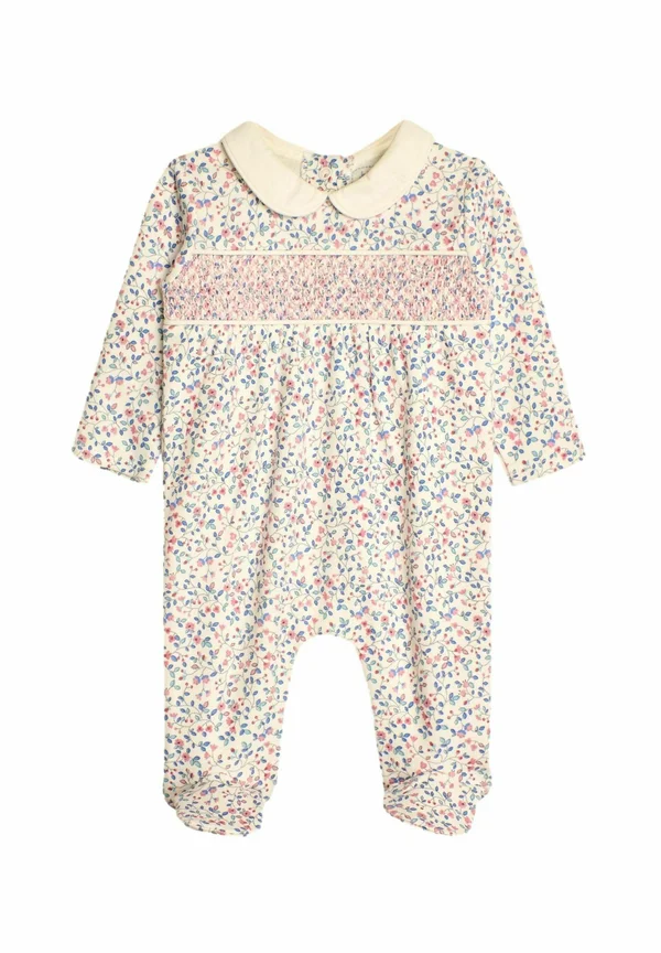 PRETTY SMOCKED- REGULAR FIT - Strampler - cream