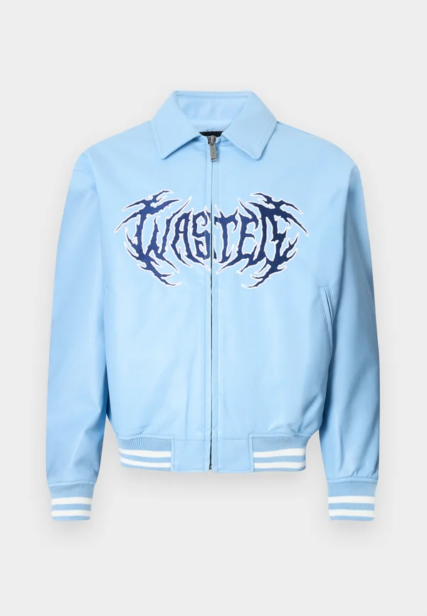 PREY VARSITY UNISEX - Bomberjacke - light blue