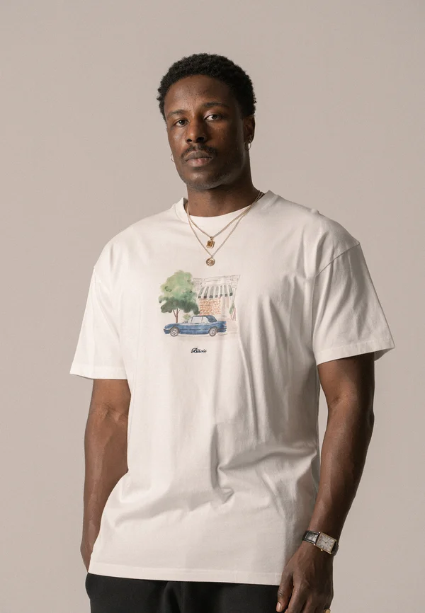 PRIMAFILA TEE UNISEX - T-Shirt print - white