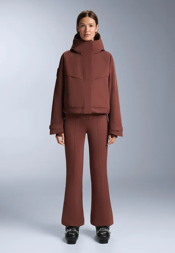 PRIMALOFT® FEEL THE PERFORMANCE TM SKI WATERPROOF WITH POCKETS - Snowboardjacke - light brown