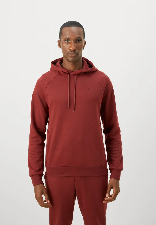PRIMARY HOODIE - Kapuzenpullover - dark team red