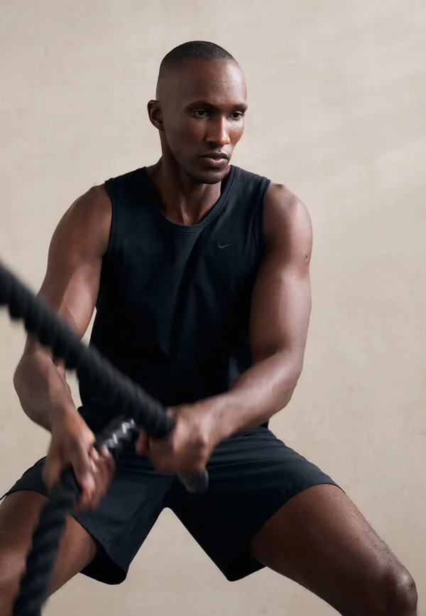 PRIMARY STMT TANK - Top - black/black
