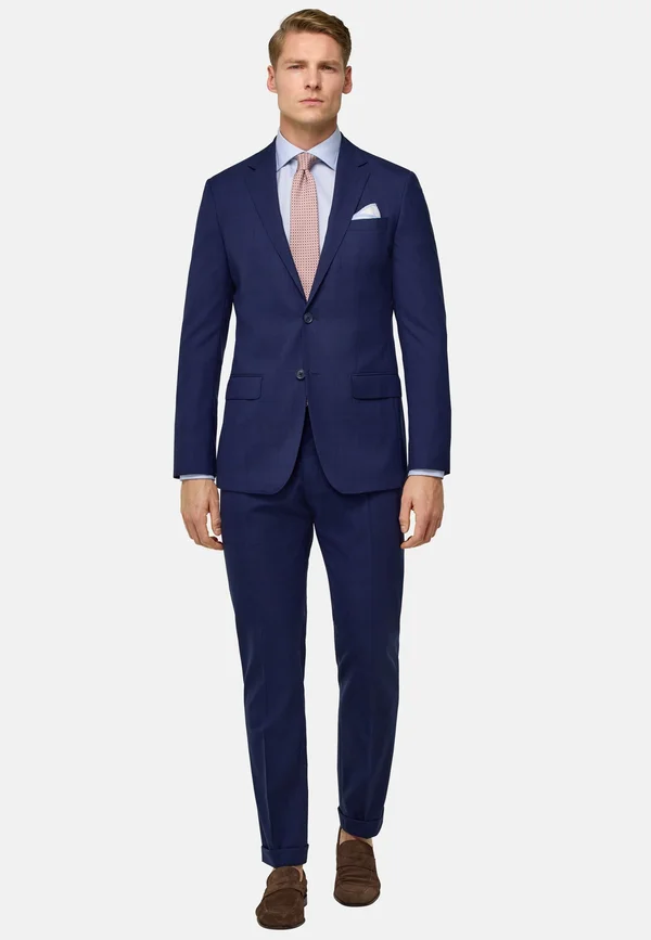 PRINCE OF WALES CHECK STRETCH  SET - Anzug - blue
