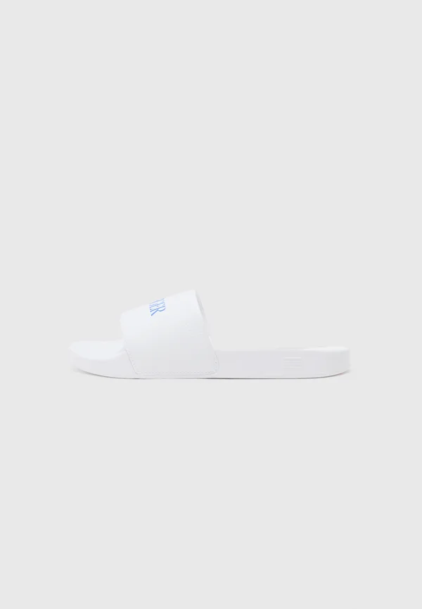 PRINT TUMBLE POOL SLIDE - Pantolette flach - white