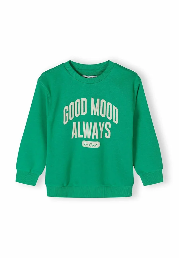 PRINTED CREW NECK LONG SLEEVE - Sweatshirt - green