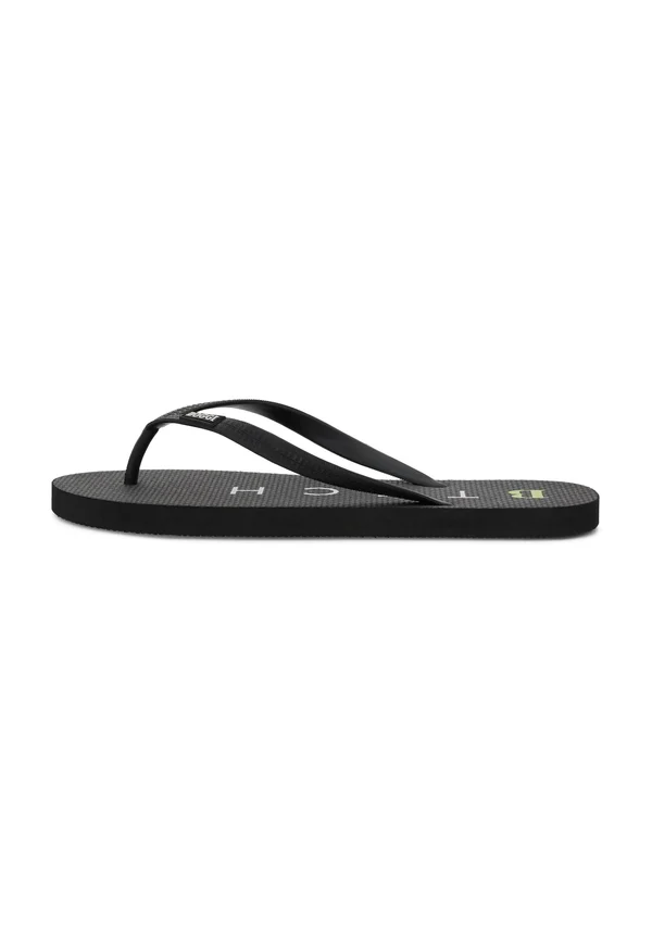 PRINTED FLIP-FLOPS - Bade-Zehentrenner - black
