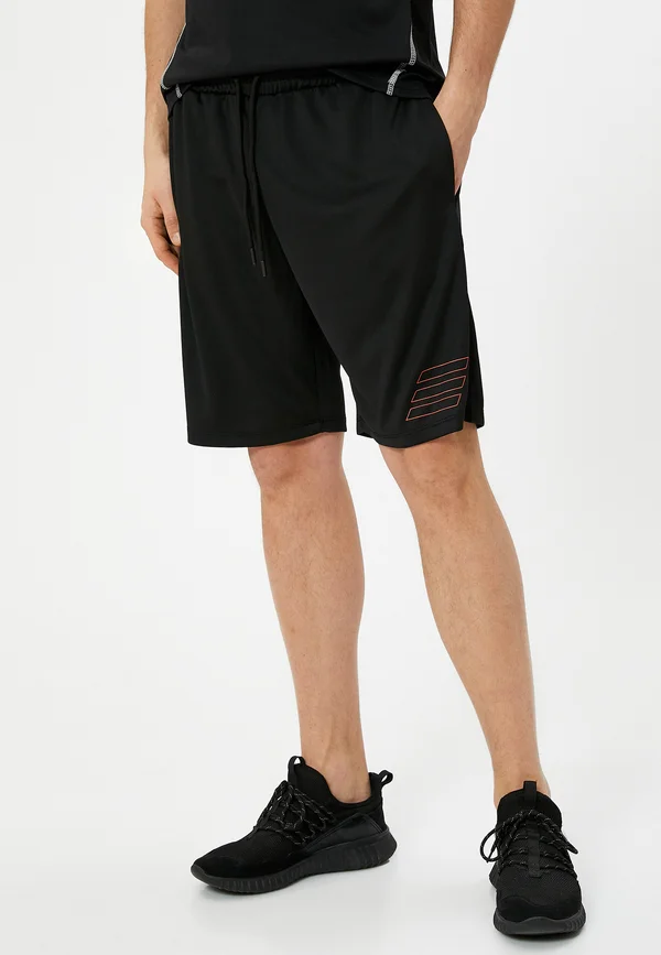 PRINTED - Jogginghose - black