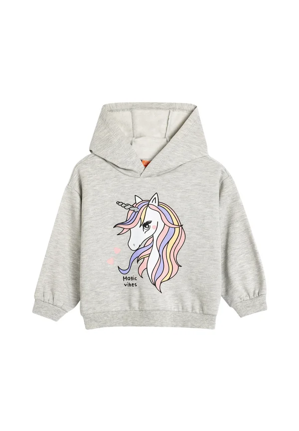 PRINTED - Kapuzenpullover - grey