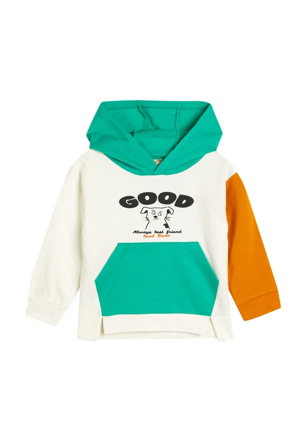 PRINTED - Kapuzenpullover - white