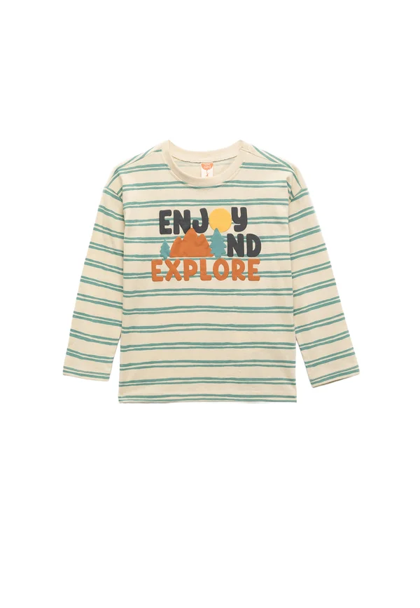 PRINTED  - Langarmshirt - white