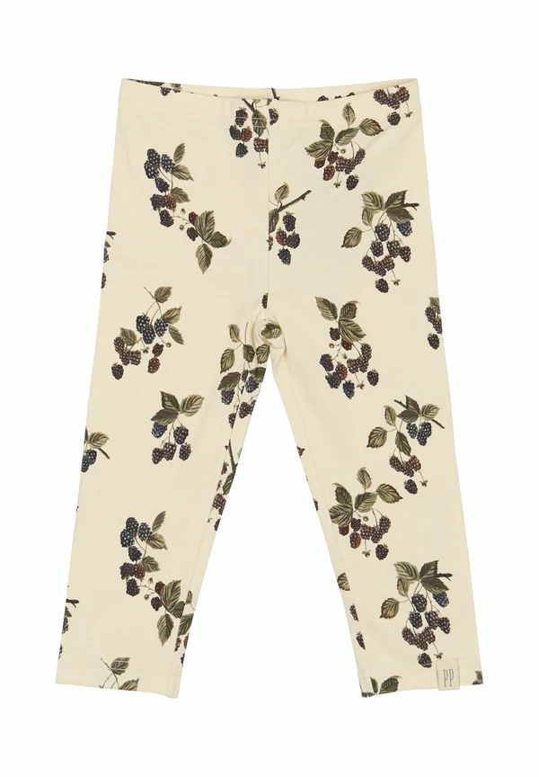 PRINTED - Leggings - Hosen - black/berry