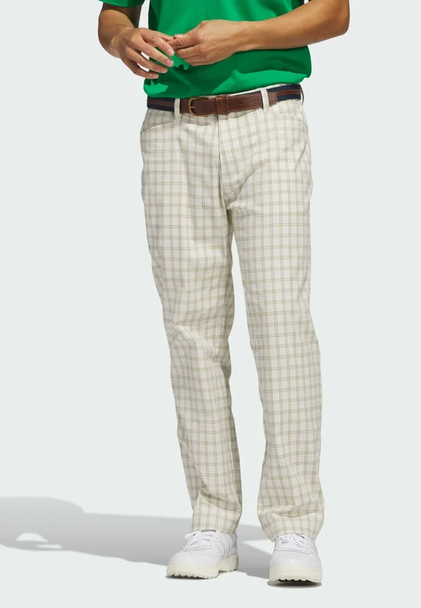 PRINTED PANT - Stoffhose - alumina s20/bronze strata s23/hemp