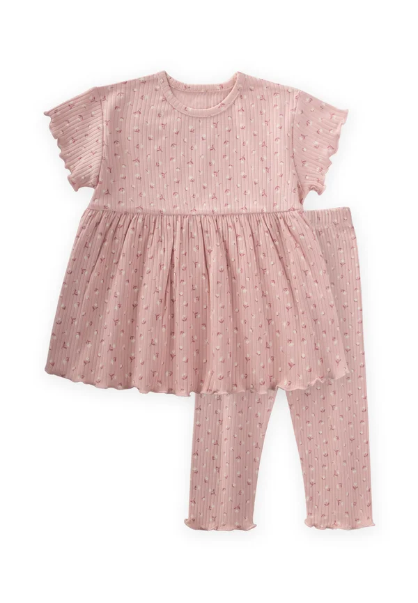 PRINTED SET - T-Shirt print - light pink