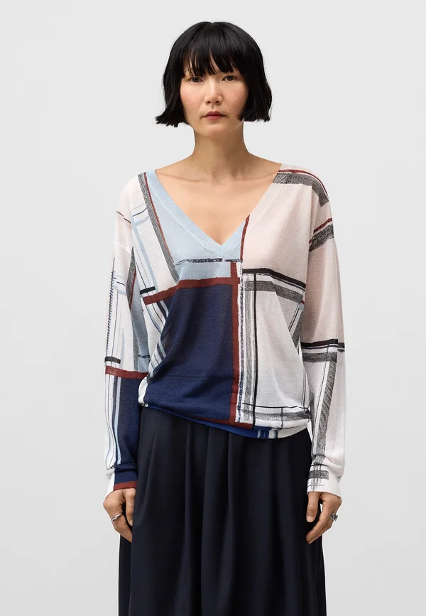 PRINTED - Strickpullover - multicolor