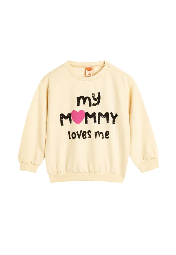 PRINTED - Sweatshirt - beige