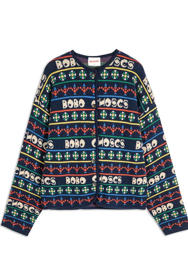 PRINTED UNISEX - Strickjacke - multicolor