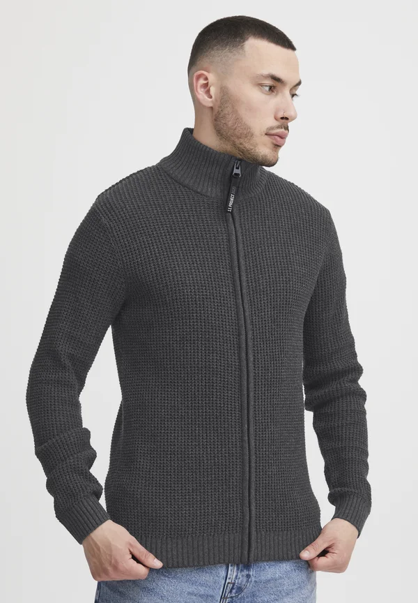 PRKimmo - Strickjacke - gray melange