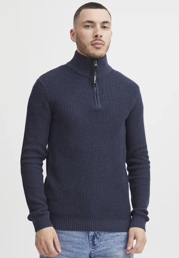 PRKM - Strickpullover - insignia blue melange