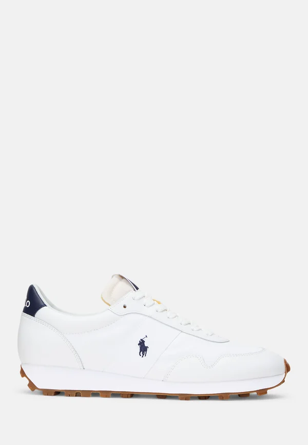 PRL TRAIL 125 SUEDE & OXFORD SNEAKER UNISEX - Sneaker low - white/newport navy