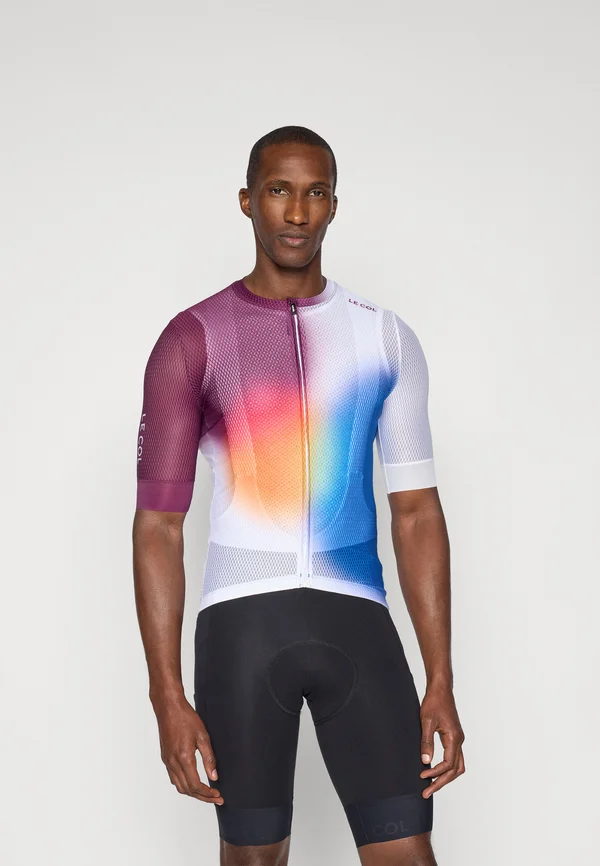 PRO AIR - Cycling-Trikot - plum/multi-coloured