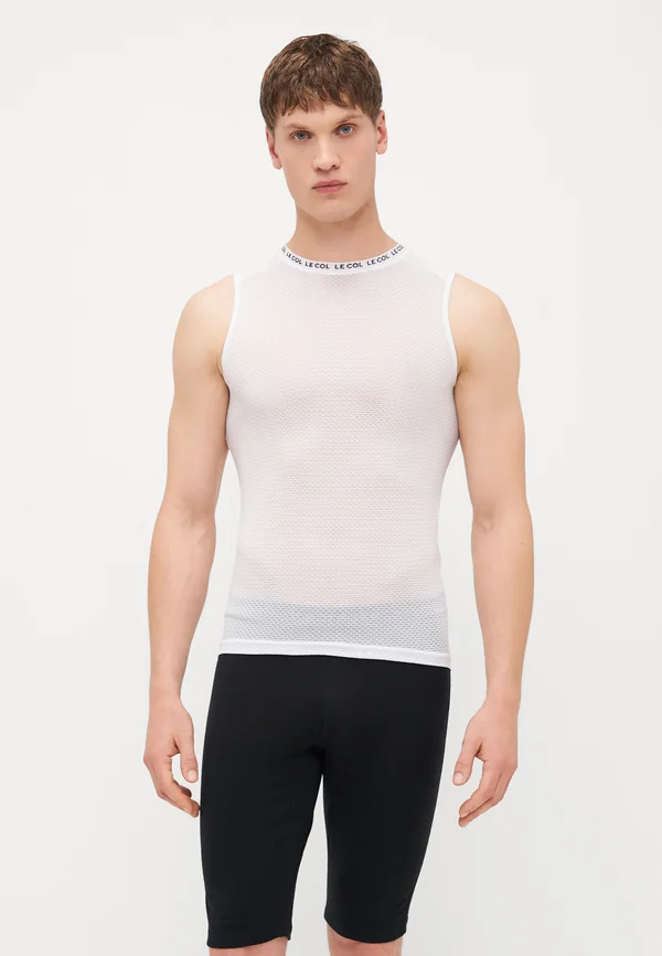 PRO AIR SLEEVELESS BASE LAYER - Unterhemd/-shirt - white