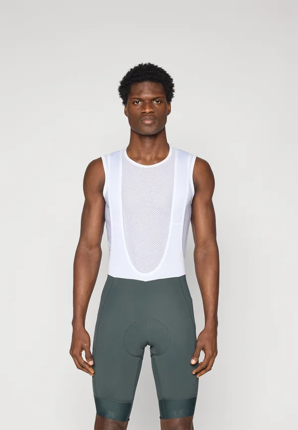 PRO - Bib-Shorts - grey/white