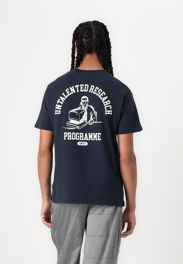 PROGRAMME TEE - T-Shirt print - navy
