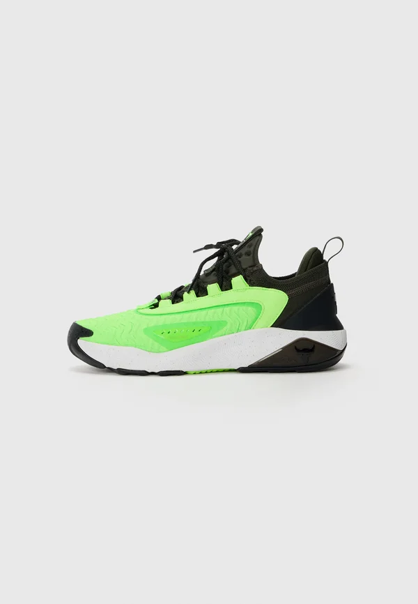 PROJECT ROCK - Trainingsschuh - baroque green/hyper green/black