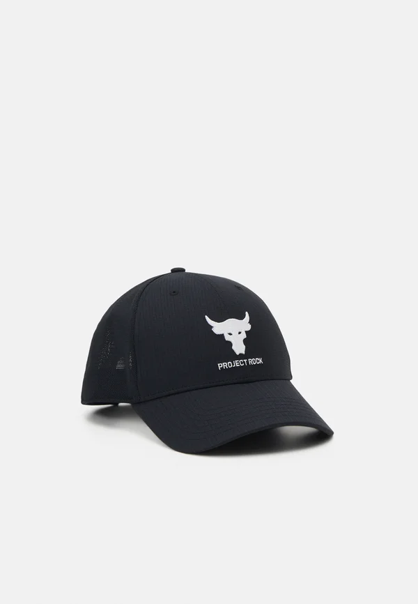PROJECT ROCK TRUCKER UNISEX - Cap - black/white