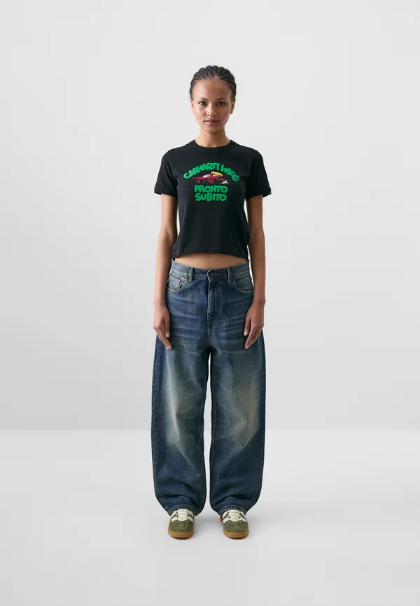 PRONTO - T-Shirt print - black