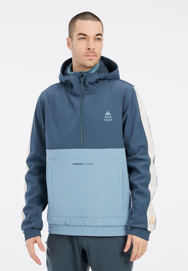 PRTCOWDEN - Snowboardjacke - steel blue
