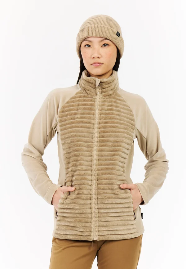 PRTDELAY - Fleecejacke - bamboobeige