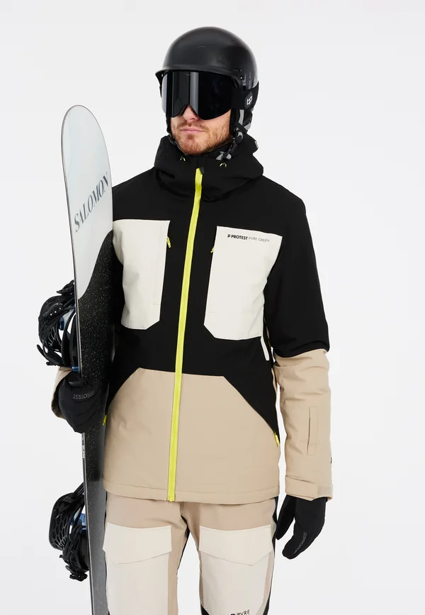 PRTENSTONE - Skijacke - bamboobeige