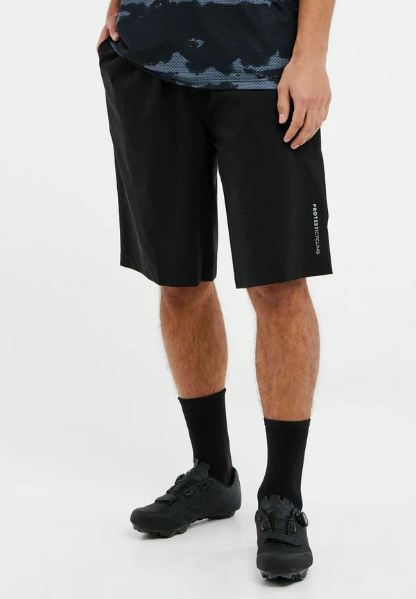 PRTHAYLES - Kurze Sporthose - true black