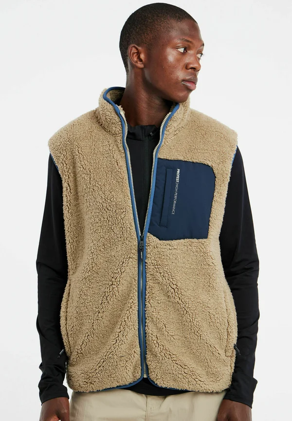 PRTHYAMS - Weste - bamboobeige