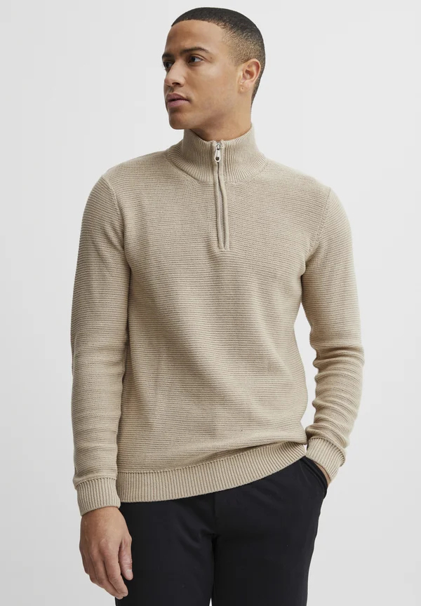 PRTILLMANN - Strickpullover - humus melange
