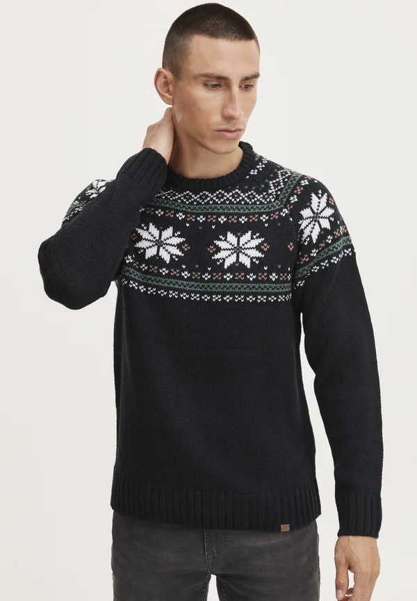 PRTIMBRO - Strickpullover - black