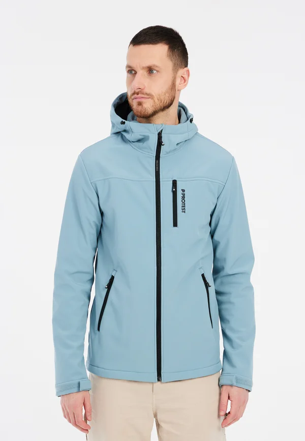 PRTKAGU - Softshelljacke - steel blue
